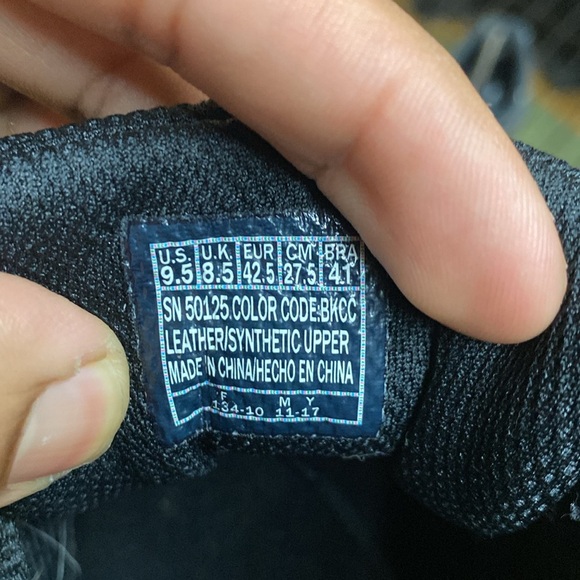Skechers After Burn Memory Fit Sneakers “Black Charcoal” - Picture 16 of 16